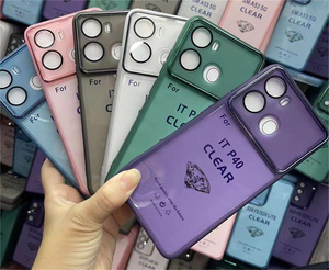 Trong Suốt Rõ Ràng Chính Xác Lỗ Ống Kính Phim Bảo Vệ Điện Thoại Di Động Trường Hợp Đối Với Samsung A07/A17/M16/M20/M55S/S25/S25 Siêu/A36 Khói Bìa - Product Image 4