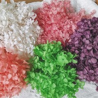 Anna Hydrangea 20g Pack Bahan Bunga DIY Hari Guru Daun Kecil Kotak Bunga Hydrangea Bunga Kering Bunga Abadi Hydrangea