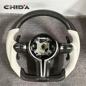 Levas de Cambio Magnéticas de Fibra de Carbono para Volante, Aptas para <span class=keywords><strong>BMW</strong></span> F30 F10 F15 F36 F20 F22 F25 F32 M3 M5 E60 E70 E90 E91 M Sport - Product Image 1