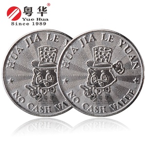 Fichas <span class=keywords><strong>de</strong></span> Juego <span class=keywords><strong>de</strong></span> Aleación <span class=keywords><strong>de</strong></span> Zinc con Logotipo Personalizado en Relieve, Monedas <span class=keywords><strong>de</strong></span> Metal Plateadas sin Valor en Dinero para Centros <span class=keywords><strong>de</strong></span> Entretenimiento - Product Image 4