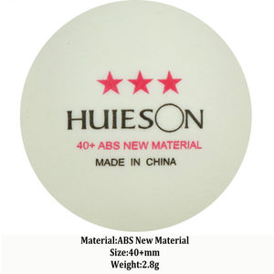 Balles de tennis de table <span class=keywords><strong>Huieson</strong></span> <span class=keywords><strong>3</strong></span> étoiles 40 mm 2,8 g, 20/50/100, balles de ping-pong pour match, nouveau matériau ABS, balles d'entraînement de table - Product Image 3