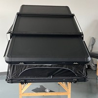 Externe Halterung Erhöhtes Aluminium-Dreieck-Dachzelt Automatisch Faltbares Hardtop Vier-Jahreszeiten-Zelt Sofort Einsatzbereit Ohne Aufbauzeit