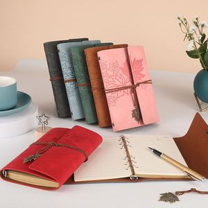 Custom <b>A6</b> Loose Leaf <b>Diary</b> Manifestation Journal Waterproof Softcover Mini Spiral 6 Binder Notebook With Custom logo - Product Image 4