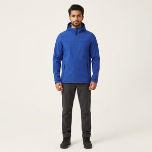 2026 Latest Design Light Weight <b>Canvas</b> Jacket for Men High Quality 100% Cotton Waterproof Hooded Stand Collar Autumn Custom Logo - Product Image 1