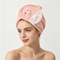 Chiffon de Séchage Rapide pour Cheveux, Microfibre Absorbant, Souple, pour Salle de Bain et Voyage
