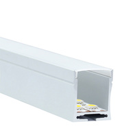 Profilé en aluminium 6063-T5 pour bandes LED, décorations, service de découpe LS-126