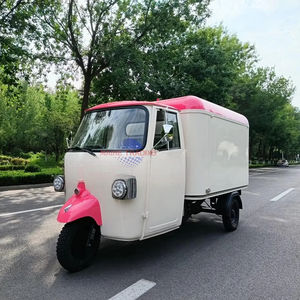 <b>Small</b> Mobile Food Trailer for Outdoor Restaurant Bakery Ice Cream & Fast Food Truck Coffee Cart - Food Truck for Business Use - Product Image 1