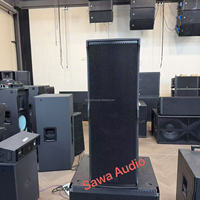 Módulo de Línea de Arreglo Activo de Tres Vías TTL 6-A, Sistema de Sonido de Columna Autoamplificado con Dos Altavoces de 12 Pulgadas para Interiores y Exteriores, Teatro y Estadio