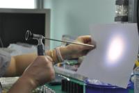 Medizinische tragbare Endoskop-LED-Lichtquelle, kompakt, kabellos und wiederaufladbar, chirurgisches Instrument für HNO