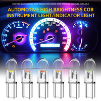 Lampe de lecture haute luminosité voiture transparente T5 COB LED ampoules Auto voitures lumière intérieure