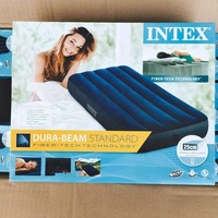 INTEX 64756 Dura-Beam Series Classic Downy Luftbett Einzelnes Aufblasbares Twin-Bett