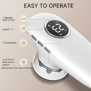 Nuevo Dispositivo Eléctrico Recargable de Masaje al Vacío para Moldear el Cuerpo 2026, Dispositivo Manual Anticelulítico para Reducir Grasa en Rostro, Piernas y <span class=keywords><strong>Brazos</strong></span> - Product Image 2