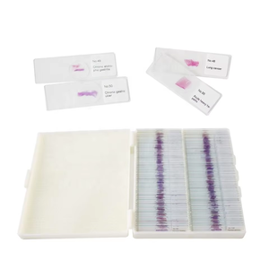 Diapositivas de patología humana FRT2002 Suministro médico 100 tipos Microscopio de patología humana Diapositiva preparada Diapositiva profesional biológica - Product Image 1