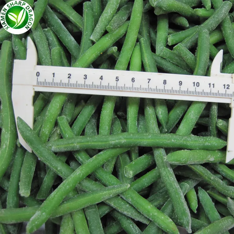 IQF Frozen Whole best Cut fine Green Bean freezer seasoning string runner beans with blanching organic fresh wholesale bulk