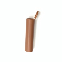 Tube en plastique PP OEM 25*100mm CR, tube anti-odeur à ouverture facile pour emballage conique