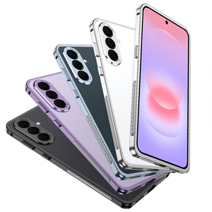 Étui de protection en métal de luxe pour A57 A37, cadre en aluminium, housse de protection + film de protection d'objectif en métal - Product Image 5