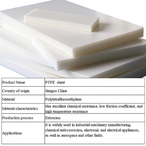 كيجينغ بوليمر أبيض <span class=keywords><strong>PTFE</strong></span> لوح بلاستيكي للشحن البحري/الجوي ورقة الصحافة الحرارة دعم مع خدمة معالجة القطع - Product Image 2