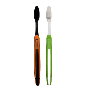 Black Or White Head Removable Nanometer Adult Toothbrush