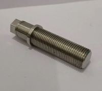 Varilla Roscada Mecanizada a Medida, Eje de Tornillo Metálico, Servicio de Mecanizado de Precisión para Equipos Industriales
