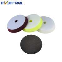 EVERTOOL Groothandel Auto Polijstpads 6 pouces 3 Step Afgeschuinde Wassende Schuim Polijsten Pads Auto Detaillering