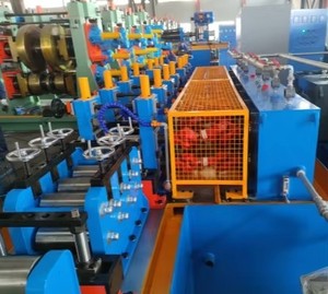 Máquina Formadora de Tubos Redondos ERW, Controlada por PLC, de Alta Productividad, para Fabricación de Tubos de Acero al Carbono - Product Image 2
