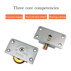 Kleiderschrank-Hängewagenrollen für Schiebetüren, große Schiebetürrollen - Product Image 2