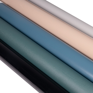 Film PVC pour décoration intérieure, super mat, résistant aux rayures, toucher doux, couleur unie, film PVC sous vide personnalisé pour <span class=keywords><strong>porte</strong></span> d'armoire - Product Image 2