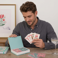 Cartes à jouer personnalisées imprimées recto-verso |   Jeu de cartes de poker standard pour les jeux de société et l'utilisation en casino