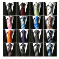 Cravate unie pour homme en polyester, cravate formelle pour affaires, mariage, marié, garçons d'honneur, cravate classique pour homme
