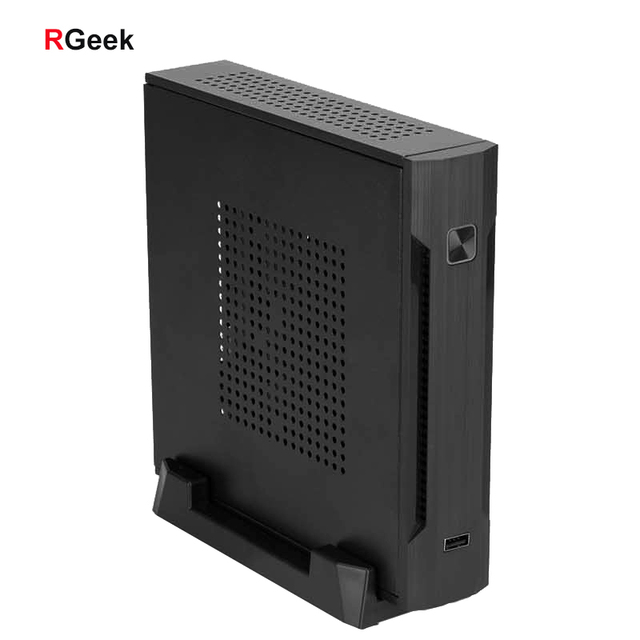 RGeek C02 SPCC Mini ITX Case Fanless Computer Case Chassis Gaming PC Mount Bracket PC Holder