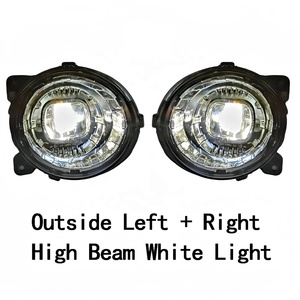 Set di 2 Luci Fendinebbia a LED Compatibili con Scania Serie P/G/R/T 2004+ Lato Sinistro + Lato Guida Omologazione E-mark E9 - Product Image 5
