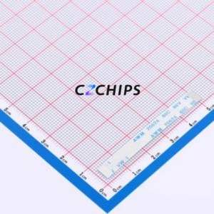 HX FFC-0.5-10P-50mm FFC Cable (Flexible Flat Cable) P=0.5mm Connector 10P 0.5mm 0.3mm Non-Inverting - Product Image 1