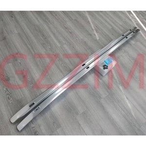 GZZIM Ensemble de barres transversales de toit en aluminium et plastique ABS avec protection et décoration pour LC300 2022 - Product Image 3