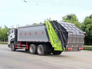 Camion compacteur de déchets lourd Dongfeng 6X4 LHD/RHD 20m³ pour services d'assainissement public - Vente en gros - Product Image 4