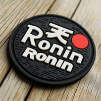 Écussons PVC personnalisés de haute qualité avec logo, badges auto-agrippants, patchs thermocollants en silicone, étiquettes souples en caoutchouc PVC 3D pour vêtements et chapeaux