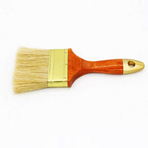 Pincel de pintura al óleo profesional, mango de plástico de espuma sintética, virola Natural, buen <span class=keywords><strong>precio</strong></span>, pulido de pinceles - Product Image 6