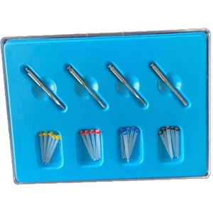 LYU06012-1 vite endodontica dentale/palo in fibra diritta con trapano - Product Image 1