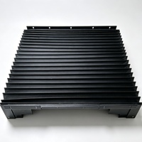Protection soufflet accordéon ignifuge sur mesure pour machine CNC, soufflet télescopique flexible pour rail de guidage linéaire