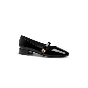 Chaussures Mary <span class=keywords><strong>Jane</strong></span> rétro françaises pour femmes, à bride arrière, avec boucle dorée, en PU vintage, à enfiler, tendance mode, respirantes et antidérapantes - Product Image 6