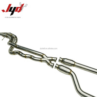 JYD Nouveau style Luxe Tuyau intermédiaire égal en longueur en Z en acier inoxydable de 1,5 mm pour échappement M3/M4 G80/G82 3.0T 2021-2024 Finition polie