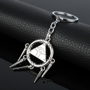 LLavero de Anime de duelos Monsters, llaveros de la rueda del <span class=keywords><strong>Millennium</strong></span>, colgante de pirámide de siete artefacto, accesorios de Cosplay - Product Image 5