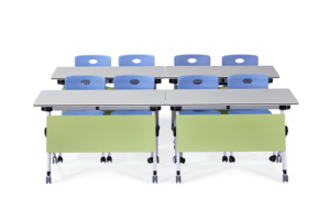 Nhân viên gấp đào tạo cuộc họp bảng nội thất trường học Bàn và ghế cho bài học - Product Image 5