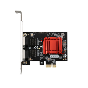 Tarjeta de Servidor de Doble Puerto con Intel82575 Pcie1X Gigabit <span class=keywords><strong>NIC</strong></span>, Adaptador de Red de 10/100/1000 Mbps - Product Image 4