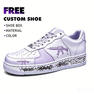 Chaussures de créateur pour hommes, nouvelles baskets blanches tendance, chaussures de course, de basketball, de marche, style décontracté pour hommes - Product Image 1