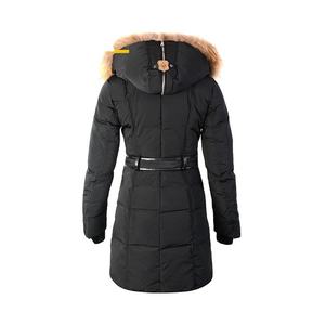 <span class=keywords><strong>Manteau</strong></span> d'hiver chaud et élégant pour <span class=keywords><strong>femme</strong></span> avec col en fausse fourrure, long <span class=keywords><strong>manteau</strong></span> en duvet avec col en fausse fourrure - Product Image 4