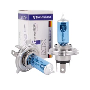 Lampadine Alogene per Fari Auto 12V H1 H4 H7 H8, Luce Bianca <span class=keywords><strong>Super</strong></span> Luminosa 5200K, Sostituzione OEM per Fari Anteriori - Product Image 3
