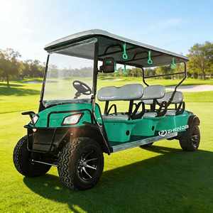 Il Golf Cart <span class=keywords><strong>a</strong></span> Sei Posti Alimentato <span class=keywords><strong>a</strong></span> Batteria Conforme alle Normative Stradali - Product Image 1