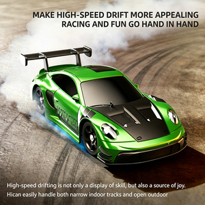 Coche de simulación a escala 1:64 con control remoto 2.4G, mini vehículo RC para niños - Product Image 2
