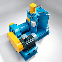 Machine à pétrir le caoutchouc silicone, extrudeuse à vis à décharge inférieure, appareil de fabrication pour mélange à forte dispersion en atelier