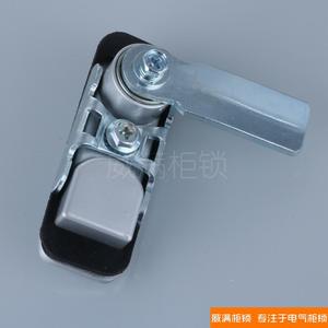 Serrure à ressort électrique à verrouillage plat Weiman MS738-1-2 pour armoires, machines industrielles, portes, équipements électriques carrés - Product Image 6